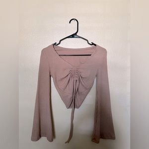 women’s crop sweater top